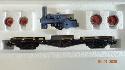 Märklin H0 84663 Flachwagen mit Ladegut Lokomobile der DB in OVP PR8838 – Bild 3