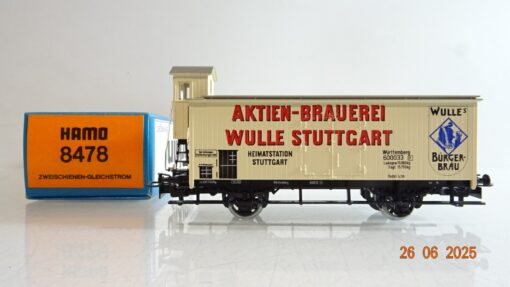 Märklin H0 8478 HAMO für DC Bierwagen Aktien-Brauerei Wulle in OVP PR8775