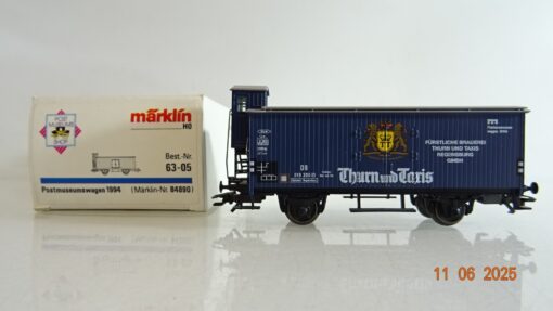 Märklin H0 84890 Bierwagen Thurn u. Taxis der DB in OVP PR8391