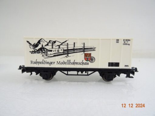 Märklin H0 8617-98 Containertragwagen Ruhpoldinger Modellbahnschau in OVP PR4734 – Bild 3