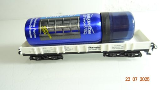 Märklin H0 94091 Niederbordwagen Wilkinson Sword RR2632 o.