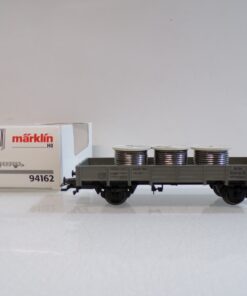 Märklin H0 94162 Niederbordwagen mit Lötzinn der DB in OVP BH1858