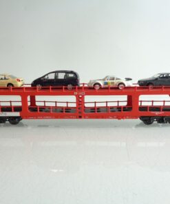Märklin H0 Autotransportwagen AutoZug mit 4 PKW´s der DB BH684 o.