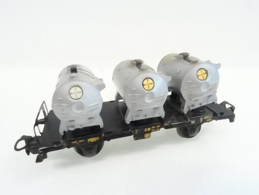 Märklin H0 Behältertragwagen Bayer der DB RR2332 o.