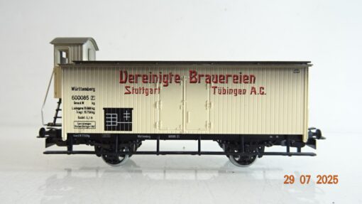 Märklin H0 Bierwagen Vereinigte Brauereien Stuttgart/Tübingen Württ. PR9321 o. – Bild 3
