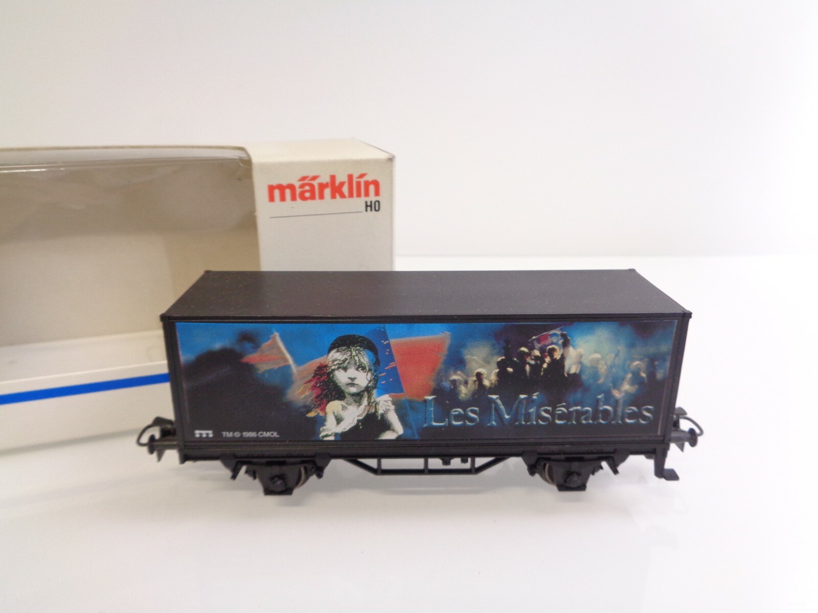 Märklin H0 Containerwagen "Les Misérables" in OVP GS4517