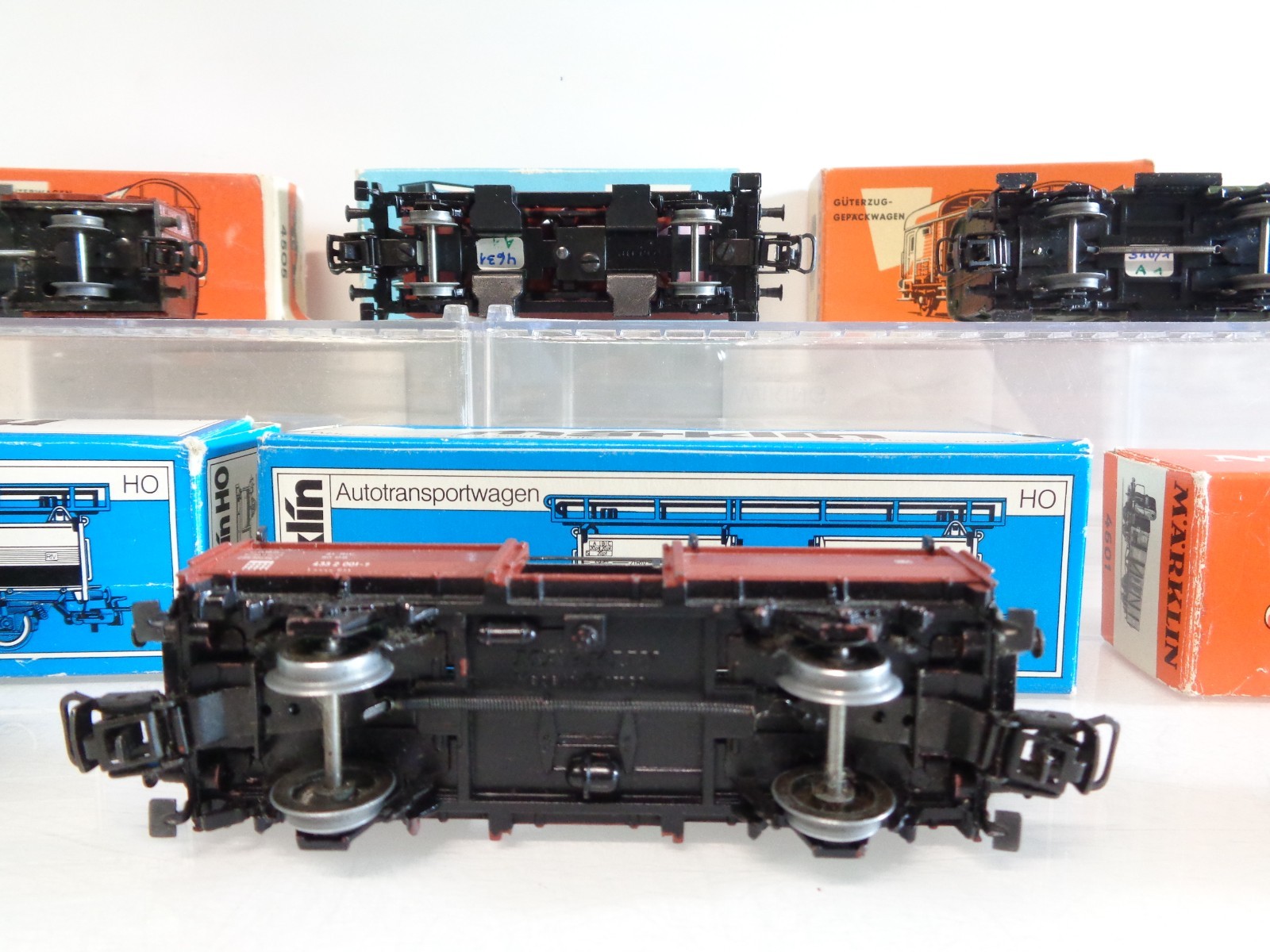 Märklin H0 Güterwagen 8 Stk. der DB  in OVP BH845 – Bild 8