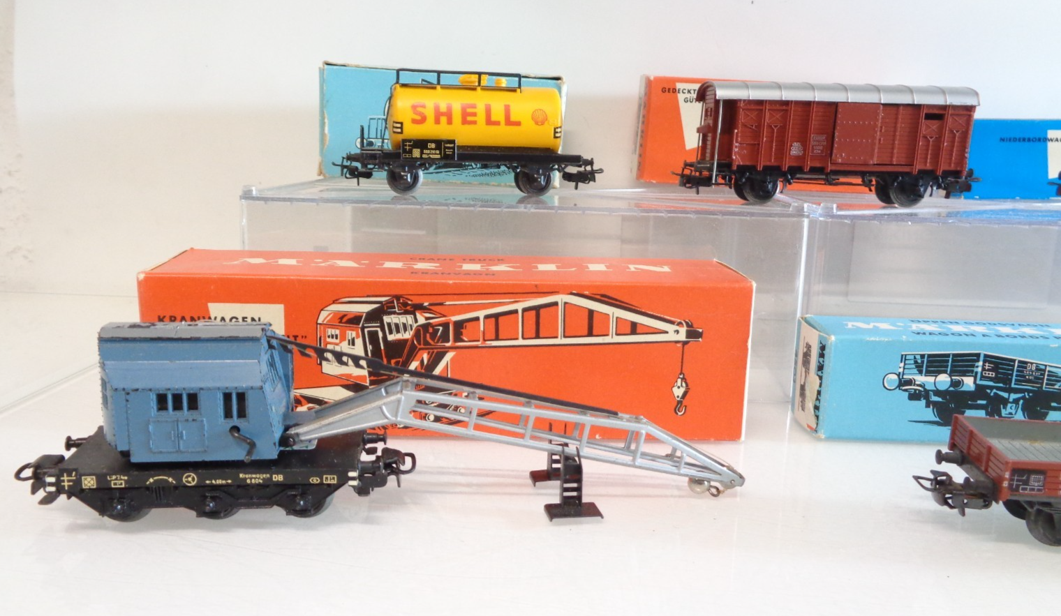 Märklin H0 Güterwagen 8 Stk. der DB  in OVP BH847 – Bild 3