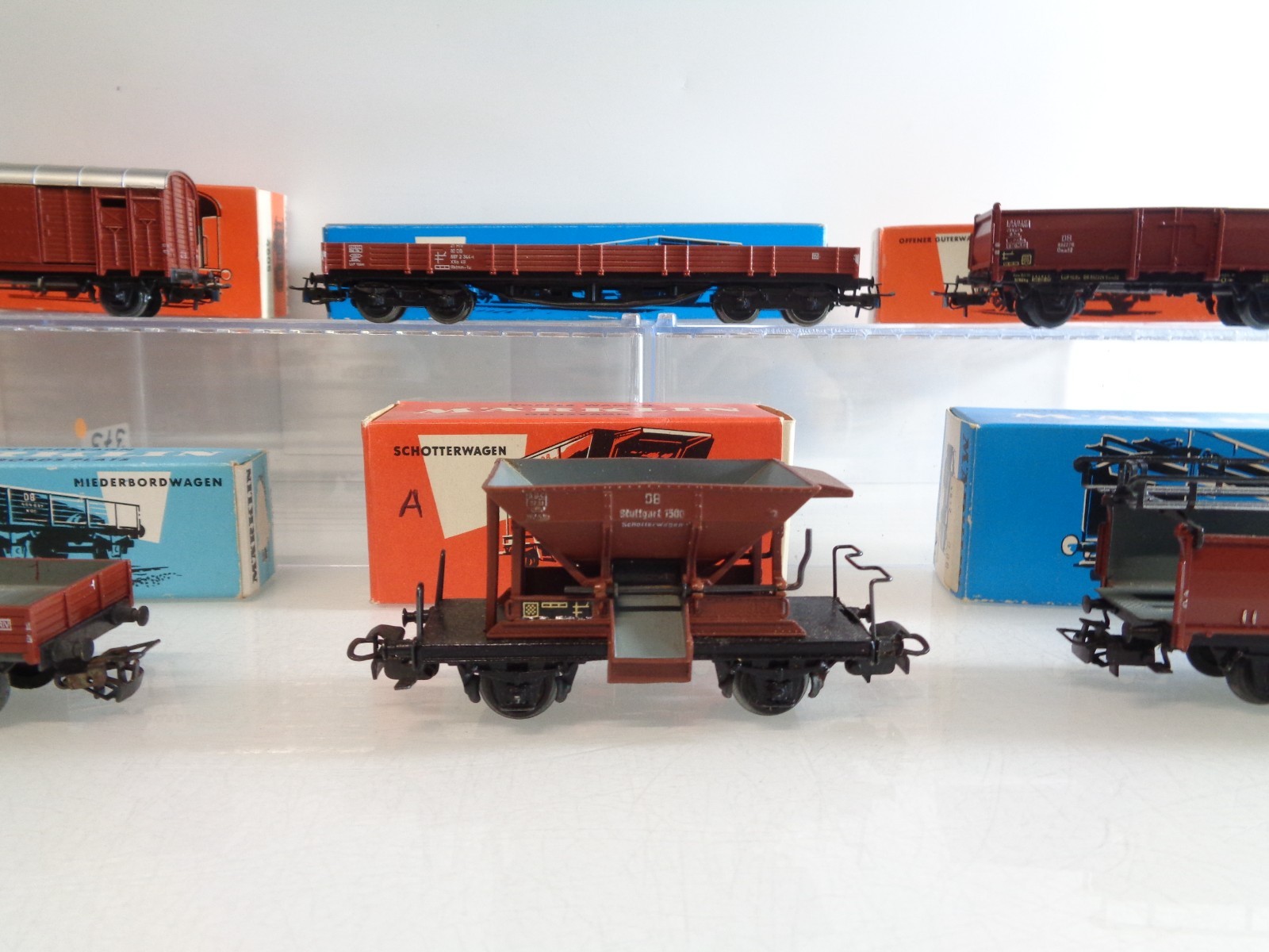 Märklin H0 Güterwagen 8 Stk. der DB  in OVP BH847 – Bild 5