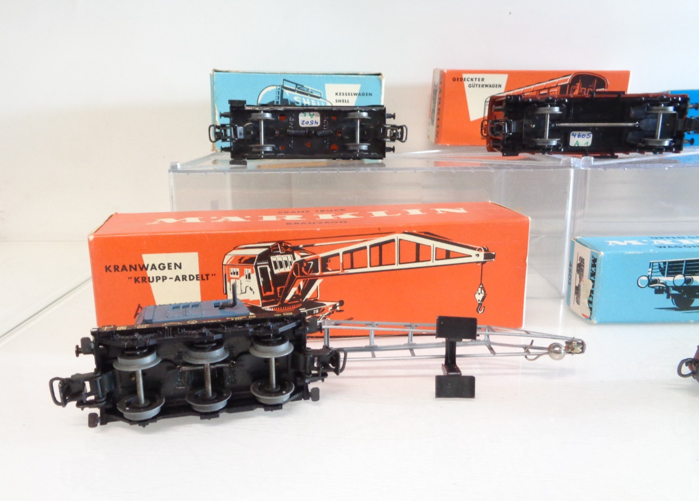 Märklin H0 Güterwagen 8 Stk. der DB  in OVP BH847 – Bild 7