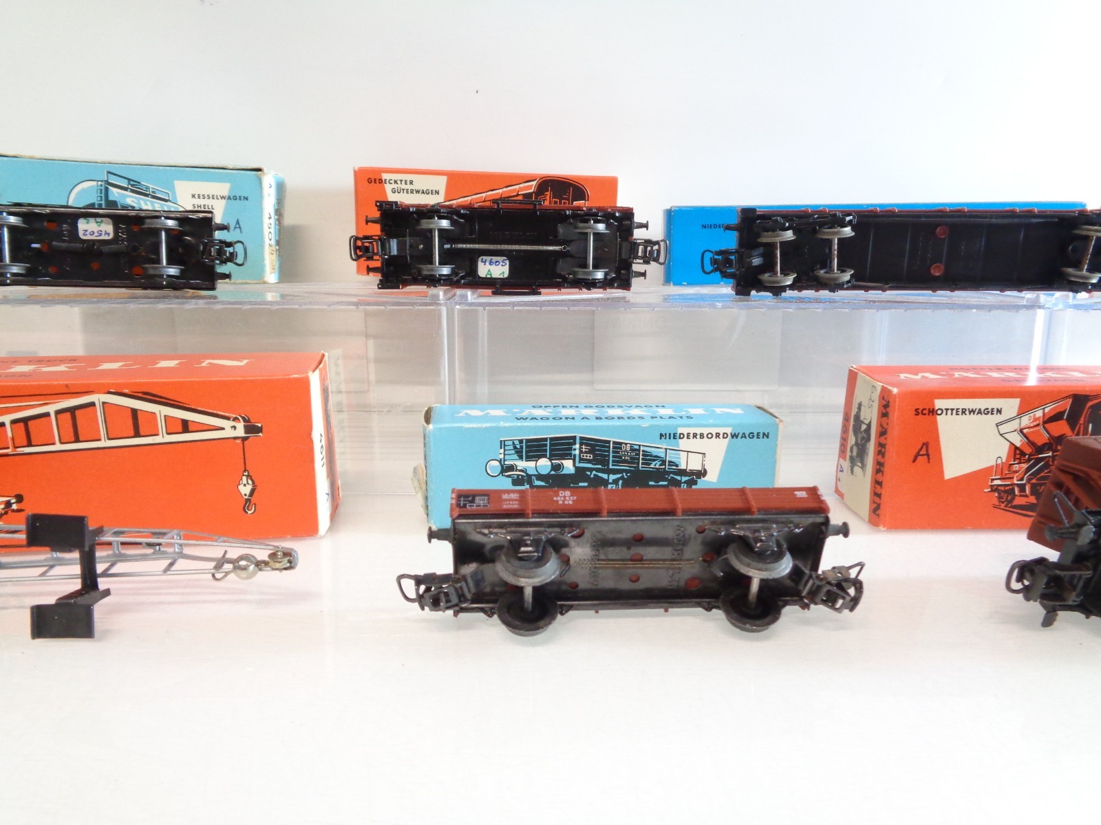 Märklin H0 Güterwagen 8 Stk. der DB  in OVP BH847 – Bild 8