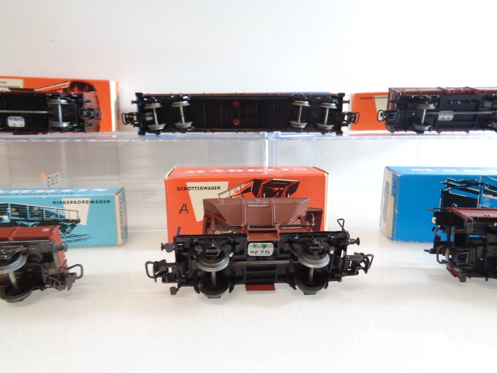 Märklin H0 Güterwagen 8 Stk. der DB  in OVP BH847 – Bild 9