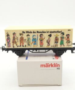 Märklin H0 Güterwagen Die Würde der Menschen ist unantastbar in OVP RI9527