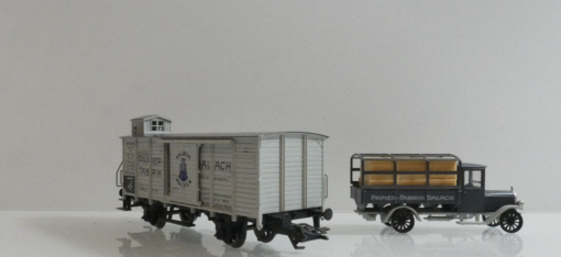 Märklin H0 Güterwagen Museumswagen 1996 Papierfabrik Salach in OVP C196 – Bild 6