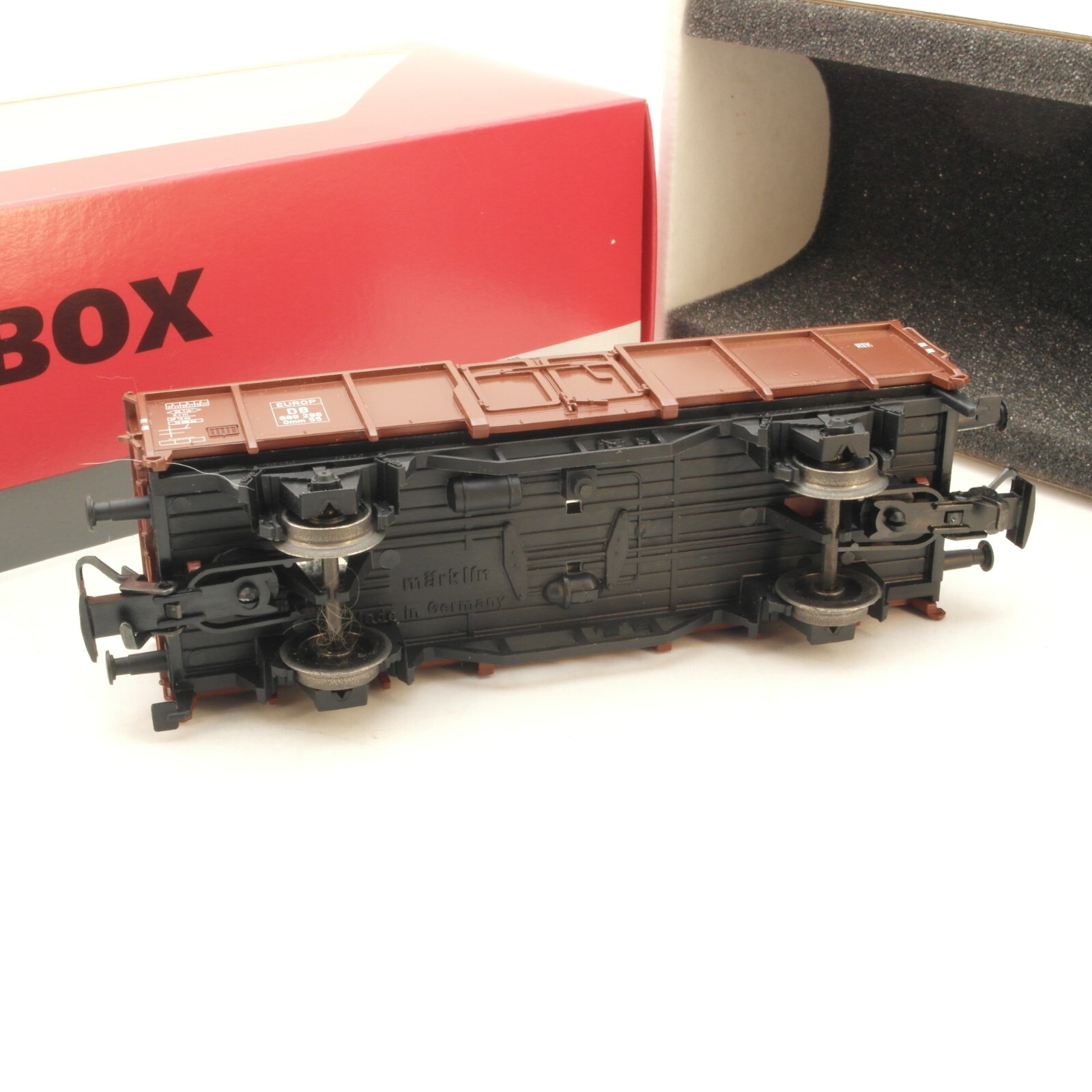Märklin H0 Hochbordwagen 889 298 mit Ladung der DB in Au Box RG5164 – Bild 4