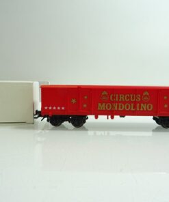 Märklin H0 Hochbordwagen Circus Mondolino in OVP PR 1386