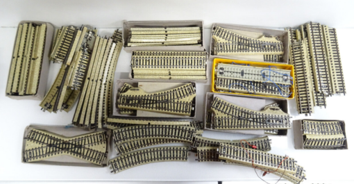 Märklin H0 Konvolut M-Gleis ca. 100tlg. siehe Foto CK4167 o. – Bild 3