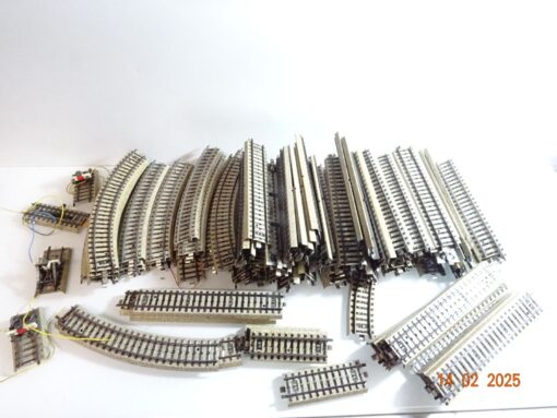 Märklin H0 Konvolut M-Gleis ca. 125tlg. siehe Foto CK5997 o.