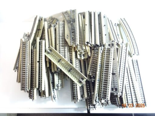 Märklin H0 Konvolut M-Gleis gebogen ca. 120tlg. siehe Foto CK6806 o.