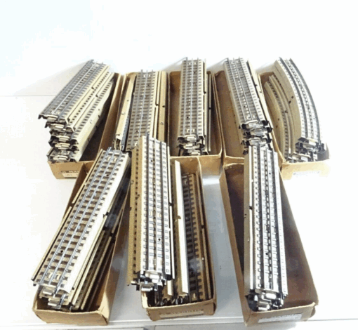 Märklin H0 Konvolut M-Gleis mit durchgehe. Mittelleiter ca 80tlg. in OVP CK5896