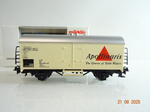 Märklin H0 Kühlwagen Apollinaris der DB in OVP PR9693 – Bild 3