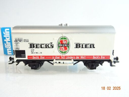 Märklin H0 Kühlwagen Beck´s Bier der DB in EVP PR6030 – Bild 3