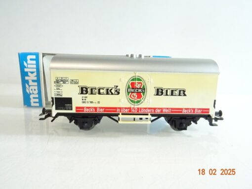 Märklin H0 Kühlwagen Beck´s Bier der DB in EVP PR6030