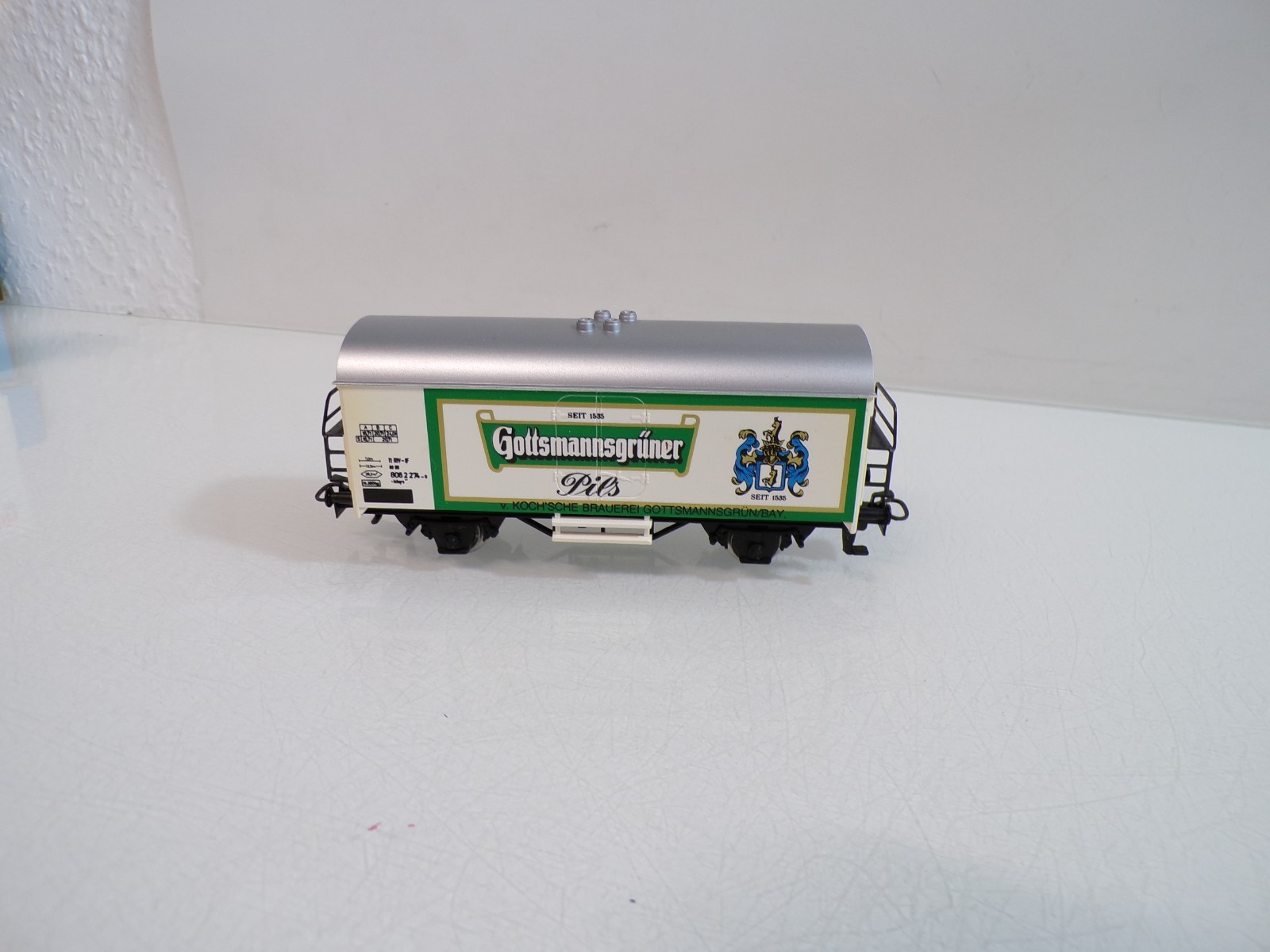 Märklin H0 Kühlwagen Gottmannsgrüner Pils der DB in OVP HS191 – Bild 3