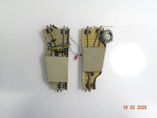 Märklin H0 M-Gleise 5118 5119 Elektro. Weichenpaar siehe Foto CK6114 o. – Bild 3
