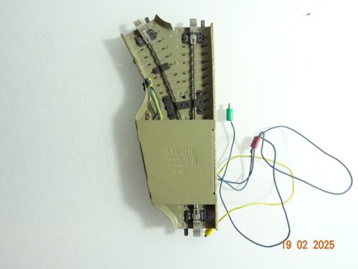 Märklin H0 M-Gleise 5119 Elektro. Weiche rechts siehe Foto CK6124 o. – Bild 3