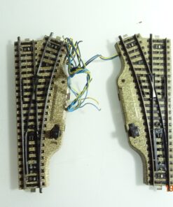 Märklin H0 M-Gleise 5203 5204 Elektro. Weichenpaar siehe Foto CK6120 o.