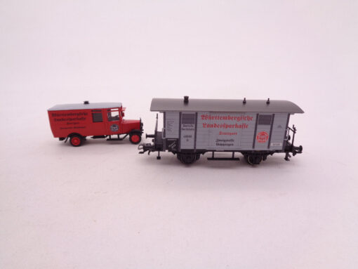 Märklin H0 Museumswagen 1999 Württembergische Landessparkasse in OVP AR6704 – Bild 3