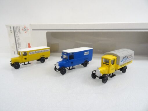 Märklin H0 PMS 90-04 Set Oldtimer Postfahrzeuge in OVP QR8949