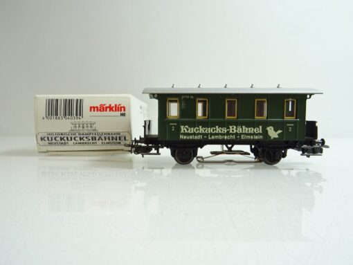 Märklin H0 Personenwagen 2.Klasse Kucks-Bähnel in OVP PR1556