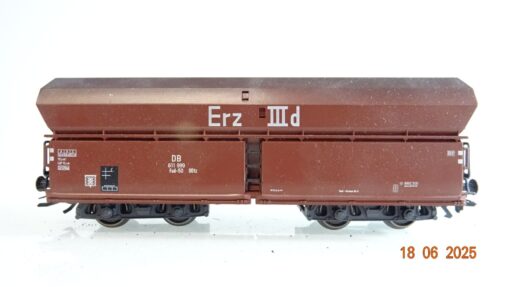 Märklin H0 Selbstentladewagen Erz IIId mit Ladung der DB PR8598 o.