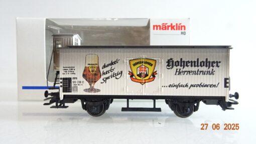 Märklin H0 SoMo Bierwagen Hohenloher Herrentrunk in OVP PR8806 – Bild 3