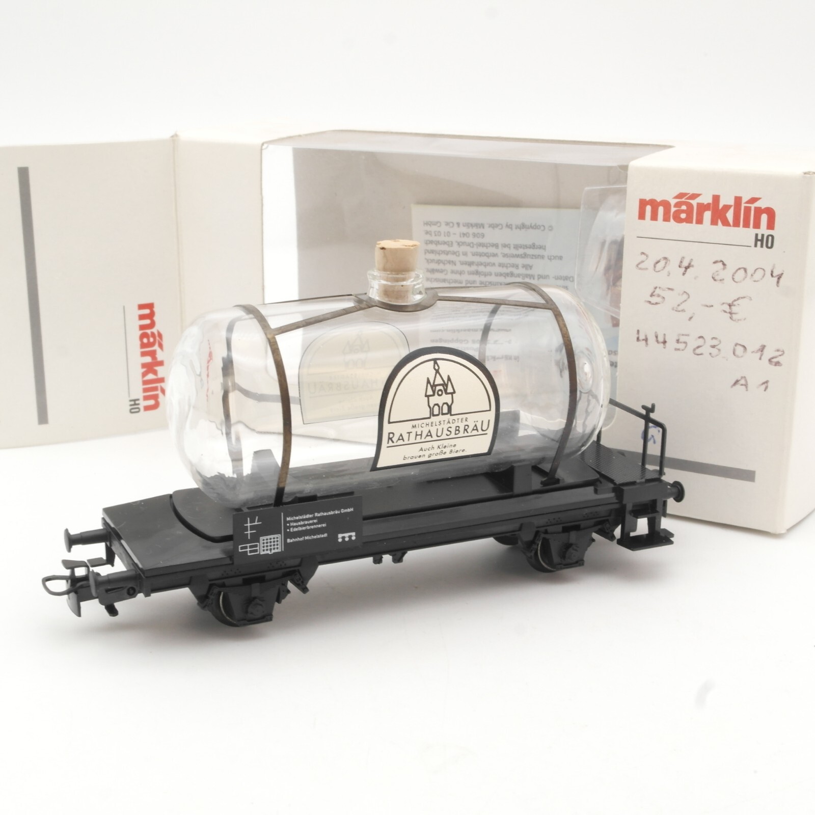 Märklin H0 SoMo Glaskesselwagen Michelstädter Rathausbräu in OVP QR7848