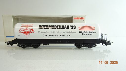 Märklin H0 SoMo Intermodellbau 93 Kesselwagen in OVP PR8368 – Bild 3