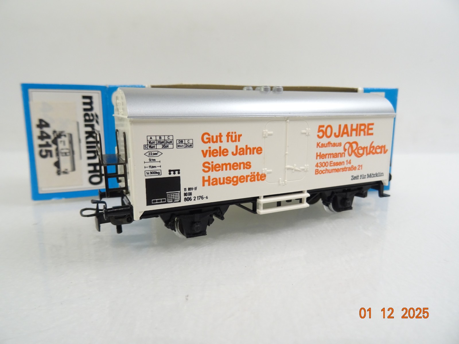Märklin H0 Werbemodell 50 Jahre Kaufhaus Renken in EVP RR5099
