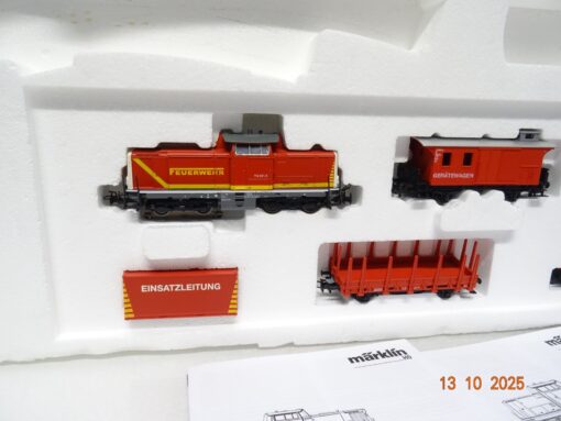 Märklin H0 aus 29756 Feuerwehrzug Digital in EVP JL3556 – Bild 3