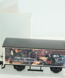 Märklin H0 ged. Güterwagen mit Brhs "Frohe Weihnachten aus dem MM" in OVP GS3569