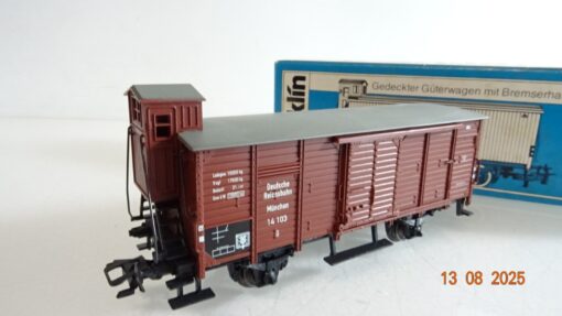 Märklin H0 gedeckter Güterwagen München 14 103 in OVP RR2852