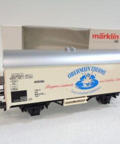 Märklin H0 gedeckter Güterwagen Obermain Therme Staffelstein in OVP RR5631