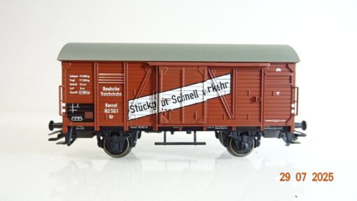 Märklin H0 gedeckter Güterwagen Stückgut Schnell Verkehr PR9324 o.