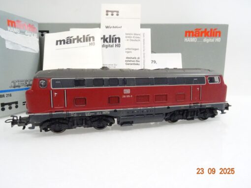 Märklin Hamo H0 3879 Diesellok BR 216 005-9 der DB Digital in OVP JL3076