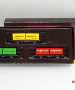 Märklin Mini-Club Z 82368 Containerwagen-Set 3tlg. SBB neuwertig in OVP JL4350