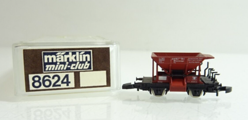Märklin Mini-Club Z 8624 Schotterwagen der DB in OVP PR593 – Bild 3