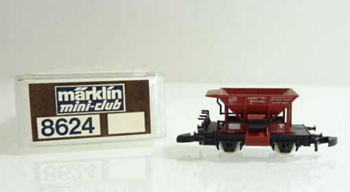 Märklin Mini-Club Z 8624 Schotterwagen der DB in OVP PR593