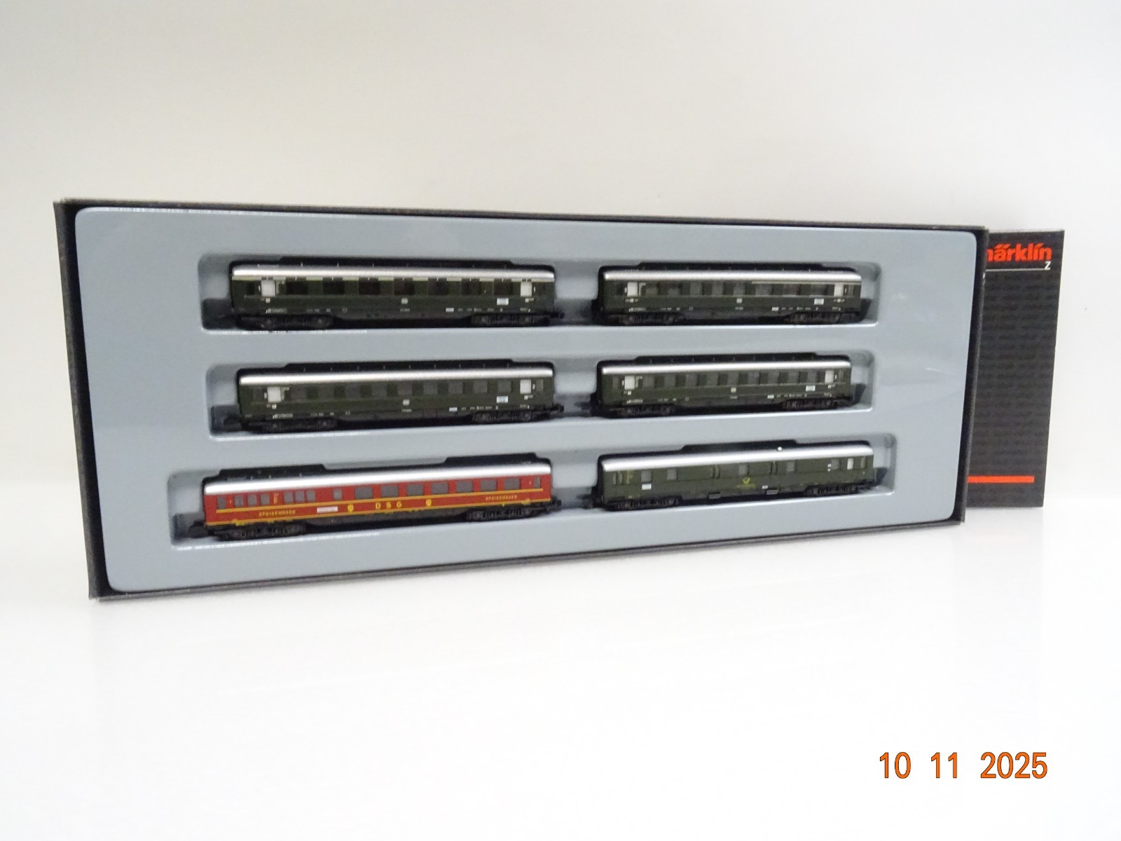 Märklin Mini-Club Z 87350 Personenwagen-Set 6tlg. der DB neuwertig in OVP JL4373