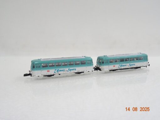 Märklin Mini-Club Z 88163 Schienenbus Ulmer Spatz der DB neuwertig in OVP JL2301 – Bild 3